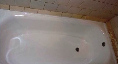 Реставрация ванны жидким акрилом | Дмитровская