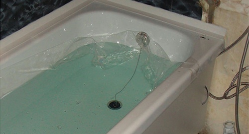 Установкой акрилового вкладыша | Дмитровская